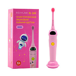 Звуковая зубная щетка для детей Revyline RL 020 Kids в розов