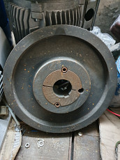 Шкив Клиновый поликлиновый на электродвигатель под ремень шк - фото 5