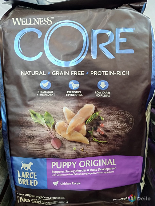 Сухие корма для собак core wellness core