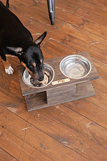 Кормушка, подставка для мисок для собак средних породПодстав - фото 6