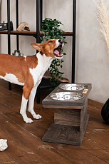 Кормушка, подставка для мисок для собак средних породПодстав - фото 4