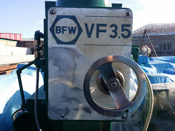 BFW VF3, 5 вертикально фрезерный станок продам