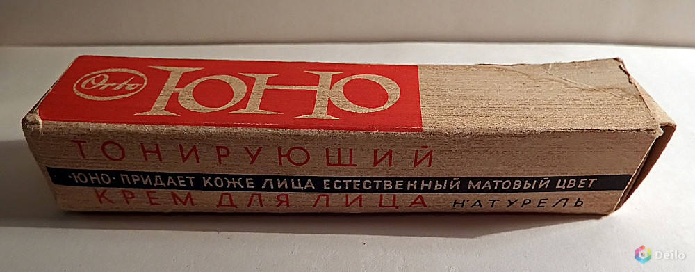 Крем для лица тональный "Юно" (1970-е гг.) в коллекцию