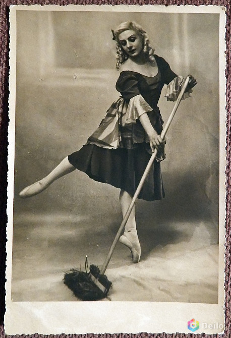 Фото. Н.М. Дудинская. Балет "Золушка". 1950-е годы
