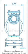 Высокопроизводительный насос с префильтром Bombas Saci Magnu - фото 5