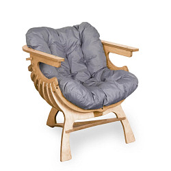 Параметрическое кресло "Ракушка" из фанеры - фото 3