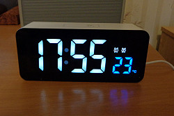 Электронные часы будильник DS-6612-T