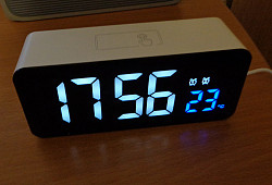 Электронные часы будильник DS-6612-T - фото 3