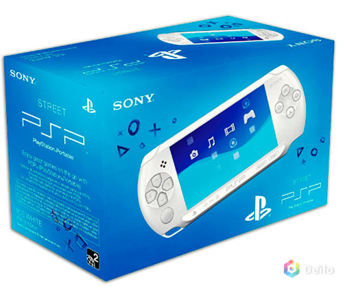 Sony PlayStation Portable E1008 + фирменная игра