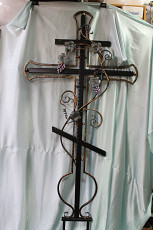 Крест на кладбище купить или заказать в Барнауле, оградка - фото 9