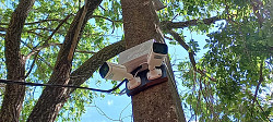 Монтаж камер наблюдения для дома