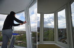 Мытье окон и балконов в Хабаровске - фото 3