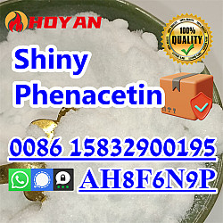 Shiny phenacetin crystal powder phenacetine manufacturer - фото 3