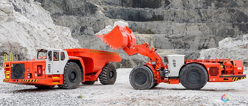 Запасные части для подземных погрузчиков Sandvik LH514