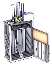 Пресс-пакетировщик вертикальный Кубер-15ВА с подключаемым - фото 3