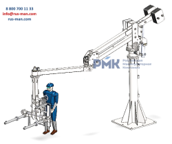 Манипулятор пантограф с гидравлическим приводом МП-1000-ГП