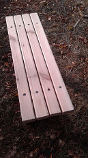 Скамейка деревянная 1.5 м