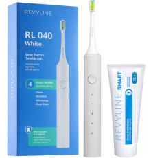 Зубная щетка Revyline RL040 White и зубная паста Smart