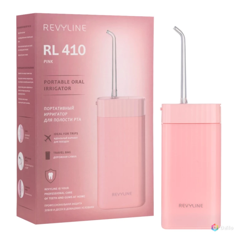 Ирригатор дорожный Revyline RL 410 Pink