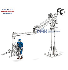Манипулятор с гидравлическим приводом МП-1000-ГП перенос гру