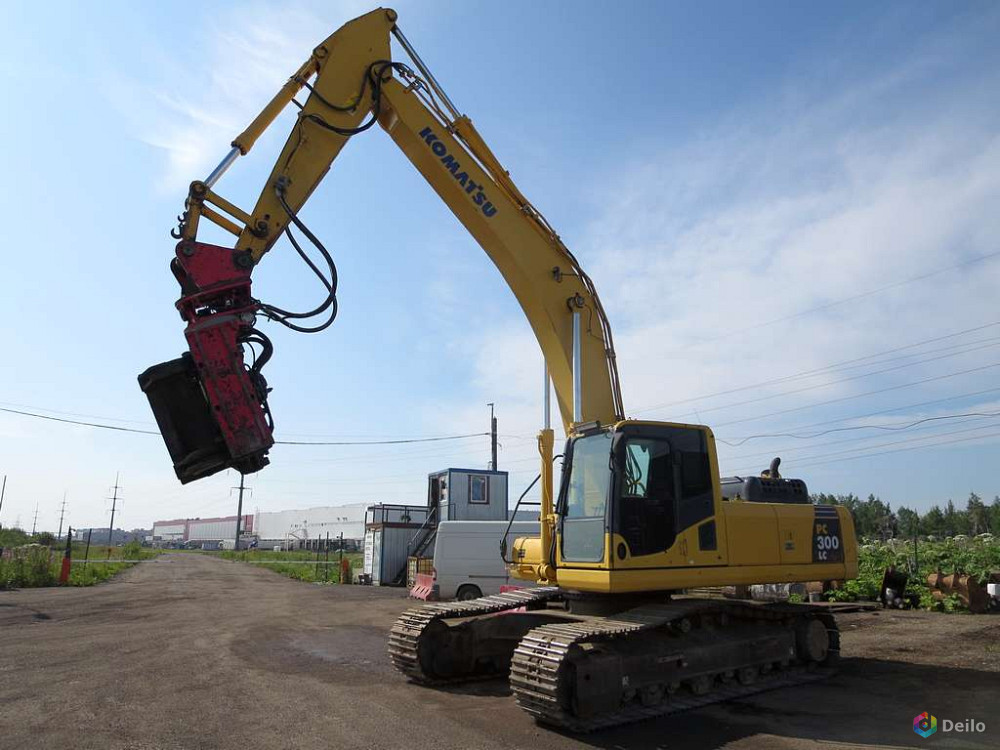 Вибропогружатель Movax 70 + Komatsu 300, в идеале