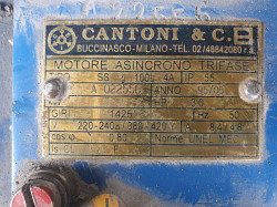 Электродвигатель 1.1 кВт 1420 об/мин CantonI(итал) SS90S-4 - фото 3