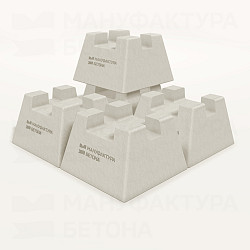 Кросс блок (Cross-block) «Комби», фундаментный блок - фото 5