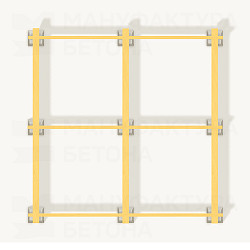 Кросс блок (Cross-block) «Комби», фундаментный блок - фото 4