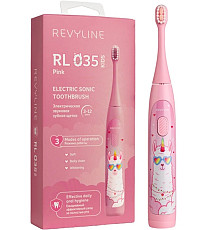 Звуковая щетка Revyline RL 035 Kids, Pink