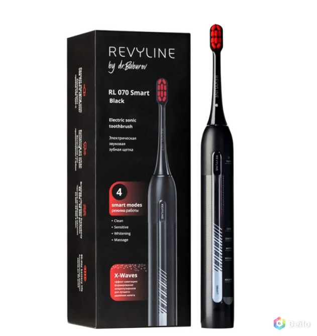 Лимитированная электрическая щетка Revyline RL070 Black