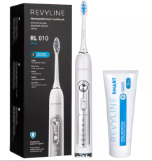 Набор зубная щетка Revyline RL010 White и паста Smart