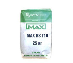 Смесь ремонтная MAX RS T10 безусадочная быстротвердеющая тик