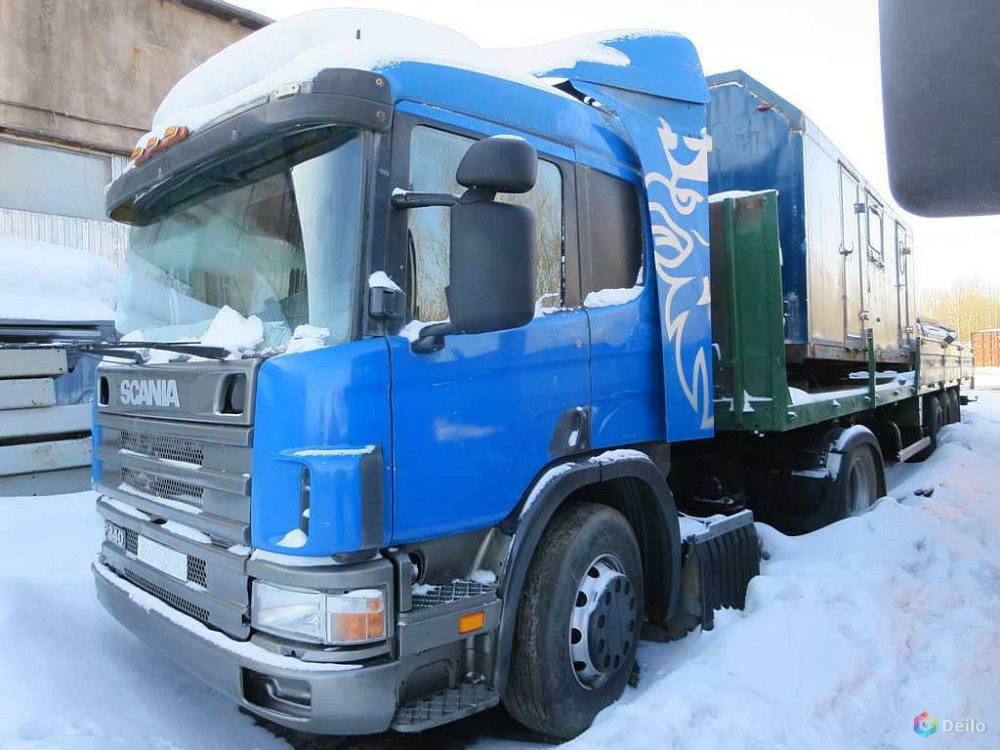 Тягач Scania 340, 4х2, XL, 2 спальника, спойлеры