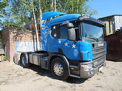 Тягач Scania 340, 2006 г, 4х2, XL, швед - фото 5