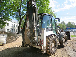 Экскаватор-погрузчик Hidromek 102 S, 2021 г., 2 ковша, вилы - фото 8