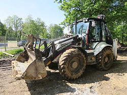 Экскаватор-погрузчик Hidromek 102 S, 2021 г., 2 ковша, вилы - фото 3