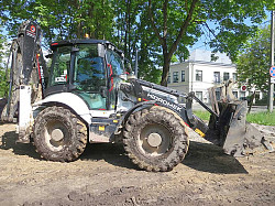 Экскаватор-погрузчик Hidromek 102 S, 2021 г., 2 ковша, вилы - фото 4