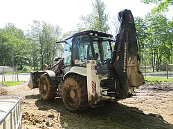 Экскаватор-погрузчик Hidromek 102 S, 2021 г., 2 ковша, вилы - фото 5