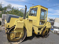 Асфальтовый тандемный каток Bomag 144 8, 5 т, разрезные валь - фото 3