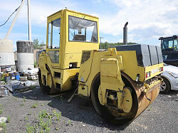 Асфальтовый тандемный каток Bomag 144 8, 5 т, разрезные валь - фото 4