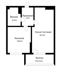 Продам 1-комнатную квартиру - фото 6