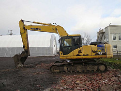 Гусеничный экскаватор Komatsu 220, 2007 г, отл. сост