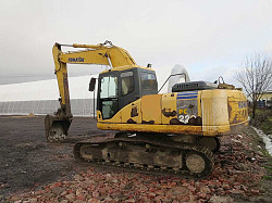 Гусеничный экскаватор Komatsu 220, 2007 г, отл. сост - фото 4