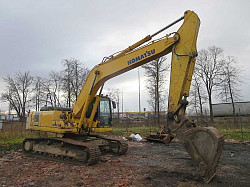 Гусеничный экскаватор Komatsu 220, 2007 г, отл. сост - фото 3