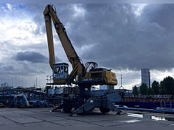 Перегружатель экскаватор кран Liebherr 954, 2010 г - фото 3