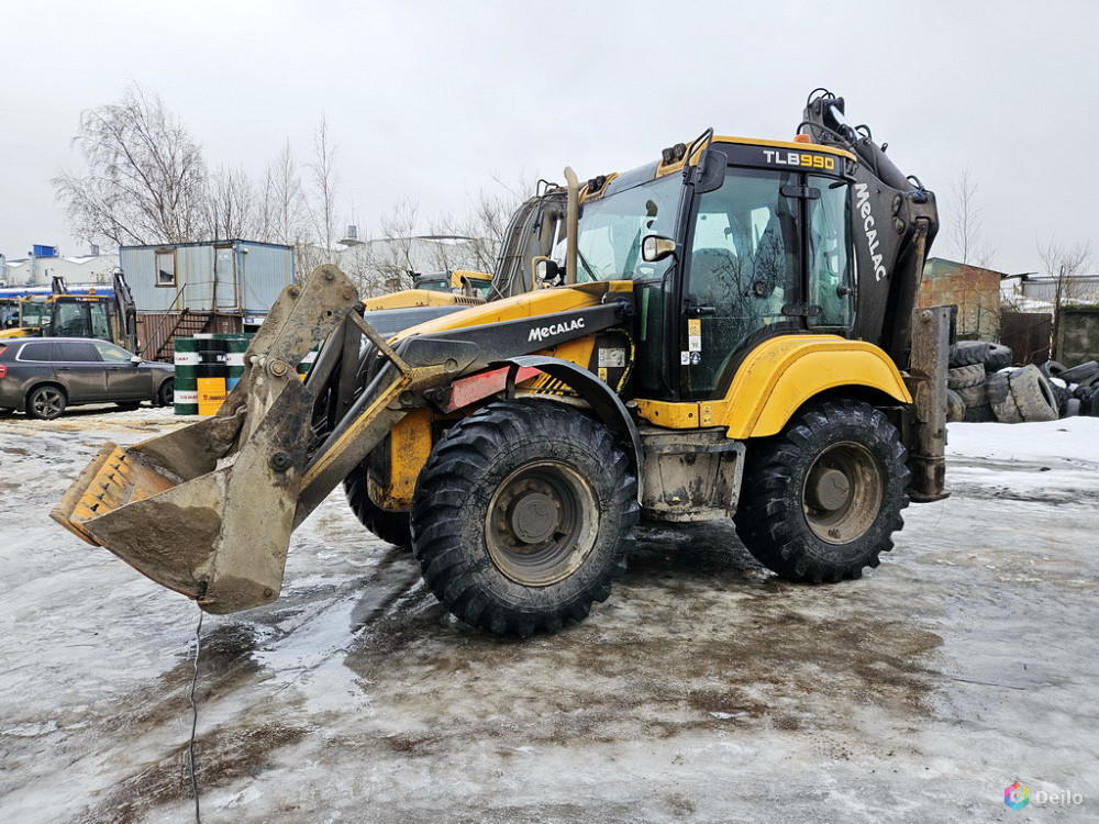 Экскаватор-погрузчик Mecalac TLB990 б/у (Великобритания)