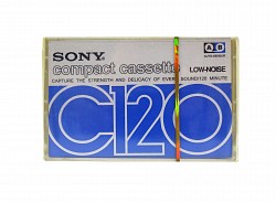 Аудиокассета SONY C120 low-noise